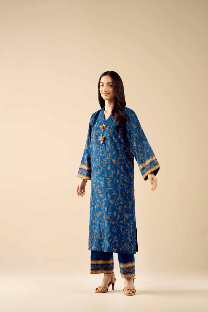 3 Piece - Printed Embroidered Suit - PW25-430 for Women - Pret Collection | Nishat | Shop Online