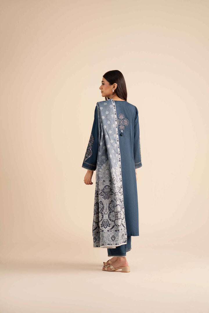 3 Piece - Embroidered Suit - PW25-434 for Women - Pret Collection | Nishat | Shop Online