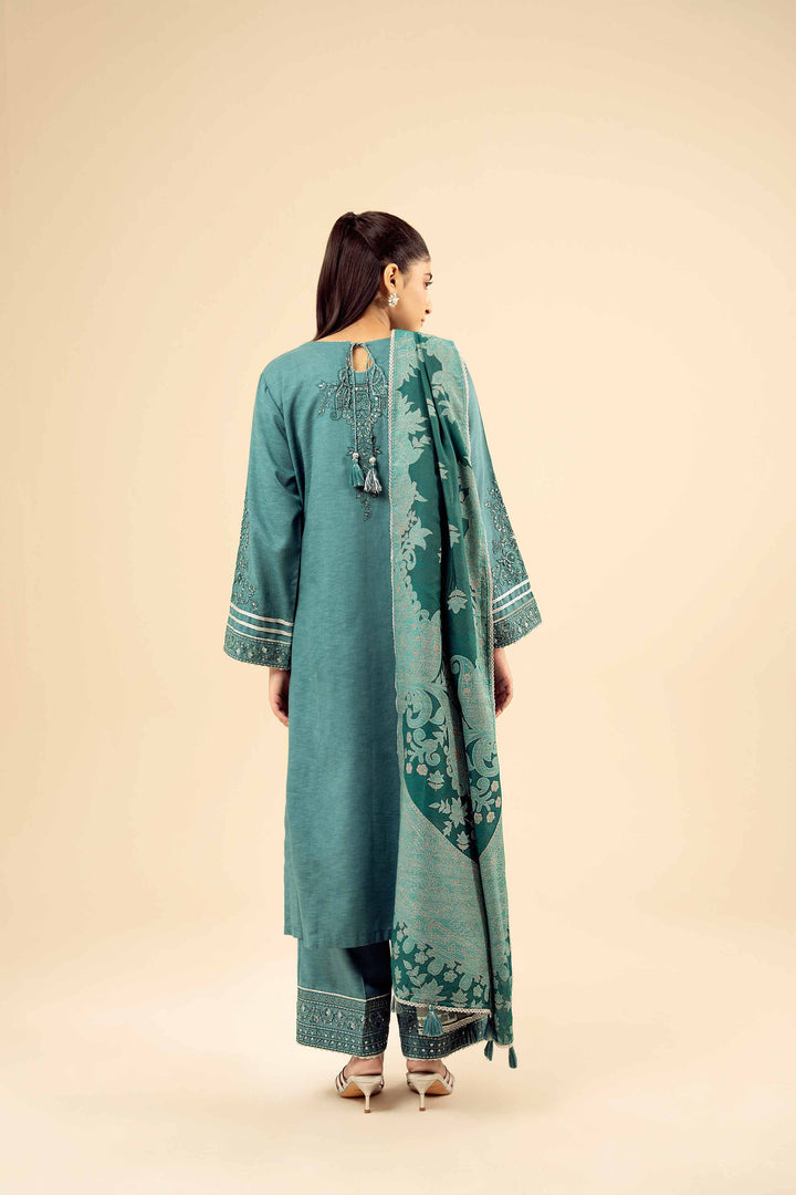 3 Piece - Embroidered Suit - PW25-435 for Women - Pret Collection | Nishat | Shop Online