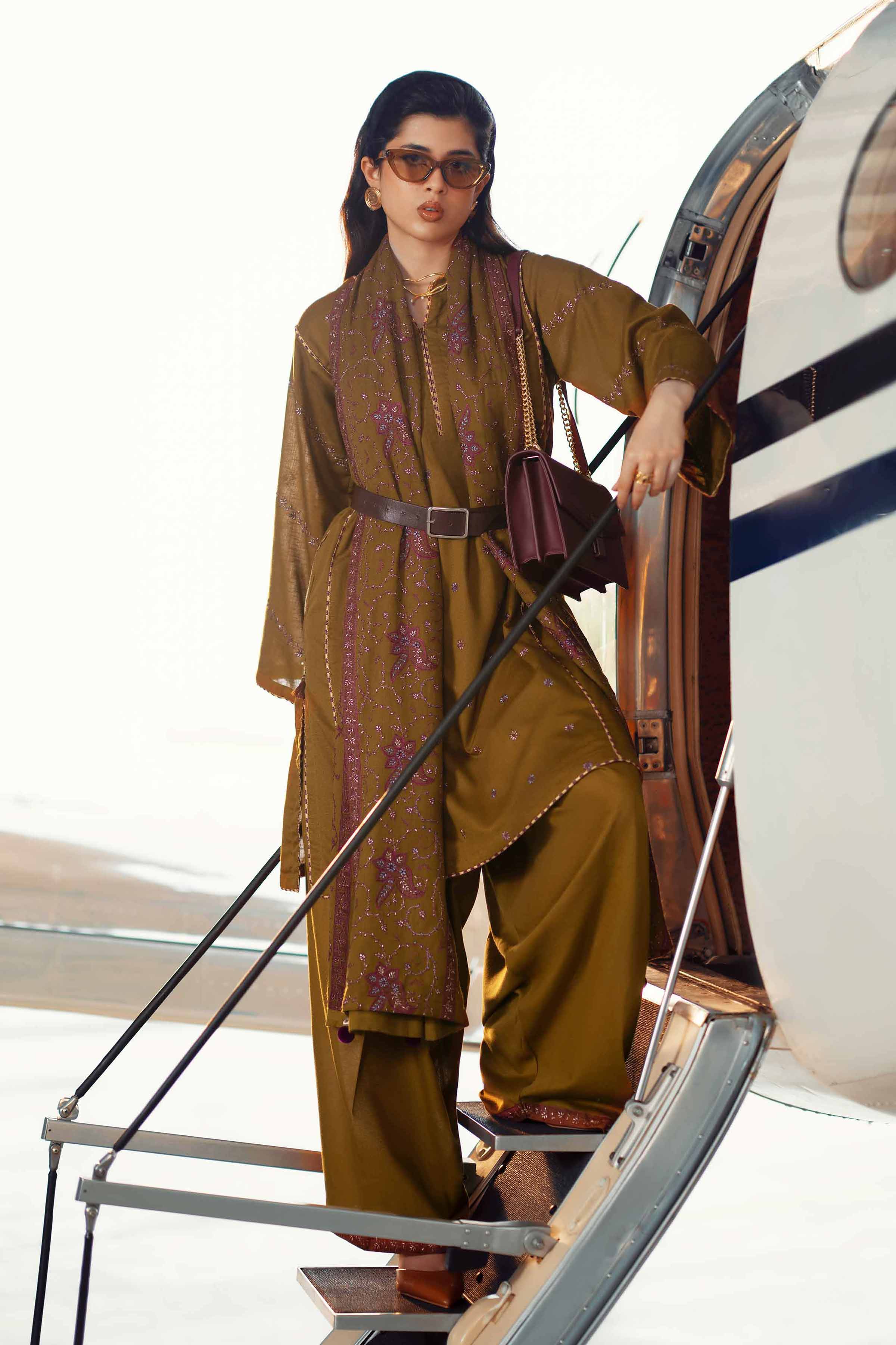 3 Piece - Embroidered Suit - PW25-438 for Women - Pret Collection | Nishat | Shop Online