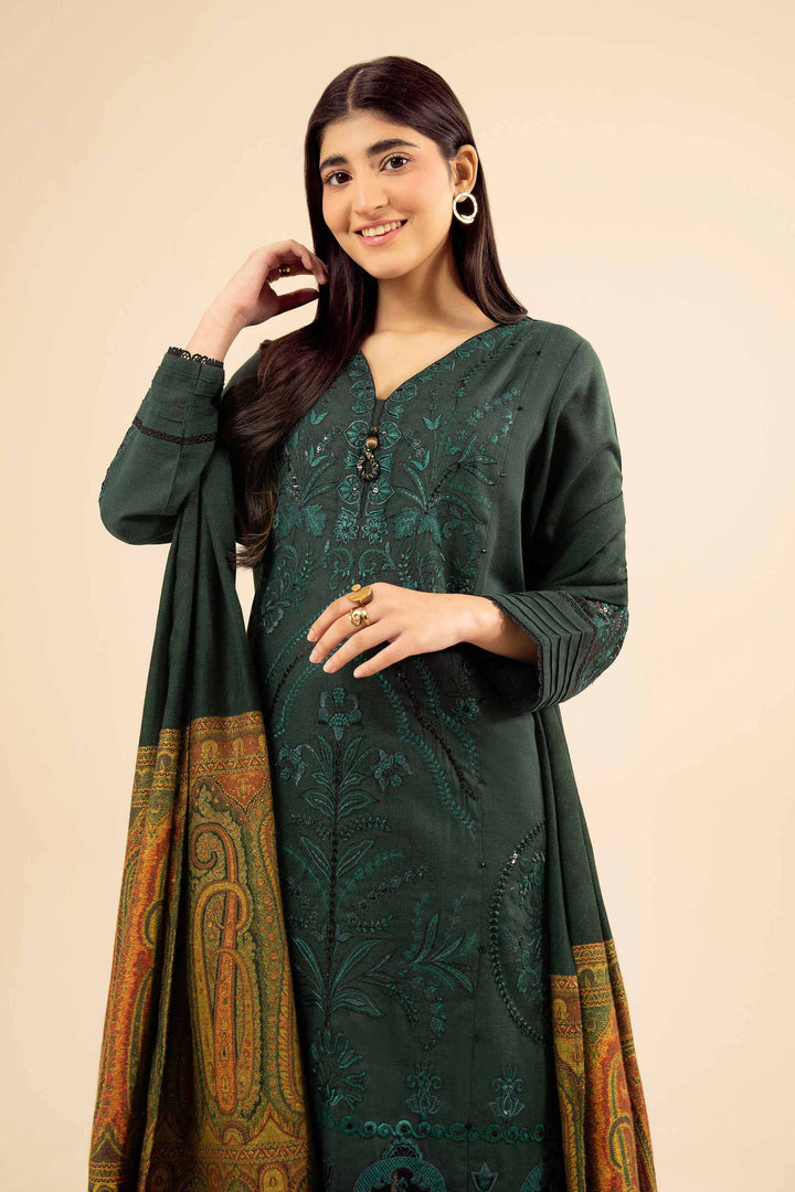 3 Piece - Embroidered Suit - PW25-447 for Women - Pret Collection | Nishat | Shop Online