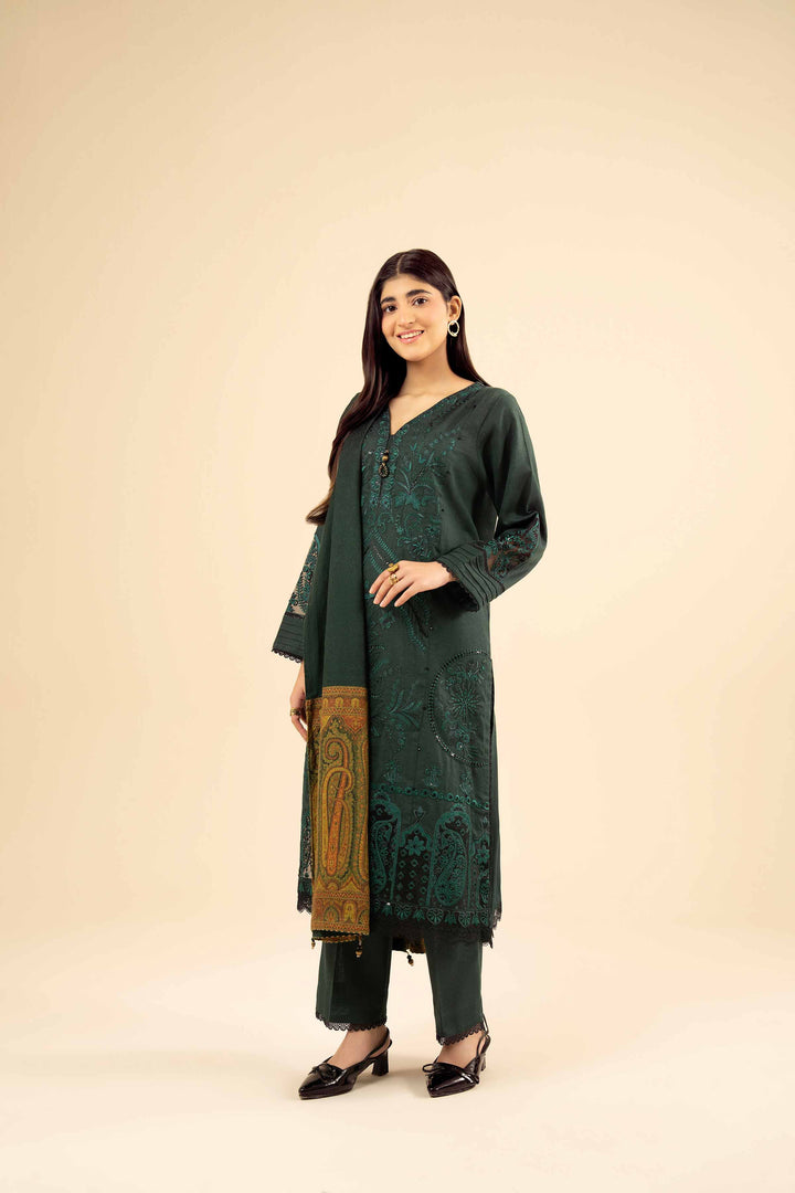 3 Piece - Embroidered Suit - PW25-447 for Women - Pret Collection | Nishat | Shop Online