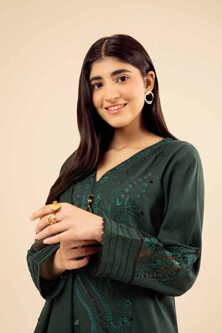 3 Piece - Embroidered Suit - PW25-447 for Women - Pret Collection | Nishat | Shop Online