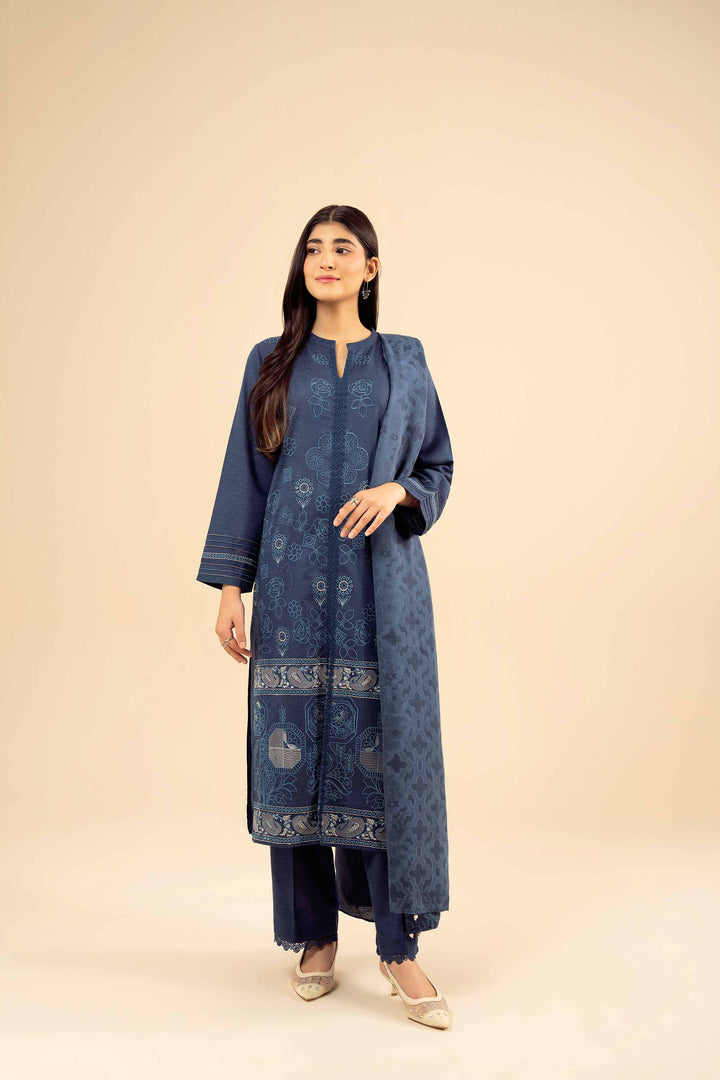 3 Piece - Embroidered Suit - PW25-452 for Women - Pret Collection | Nishat | Shop Online