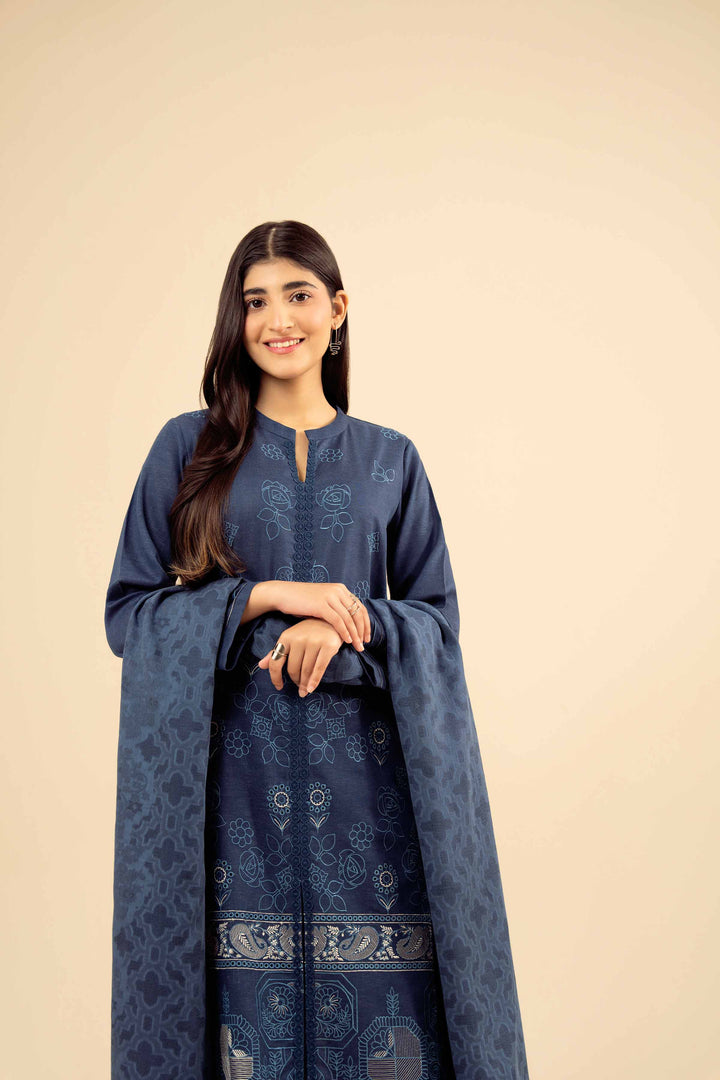 3 Piece - Embroidered Suit - PW25-452 for Women - Pret Collection | Nishat | Shop Online