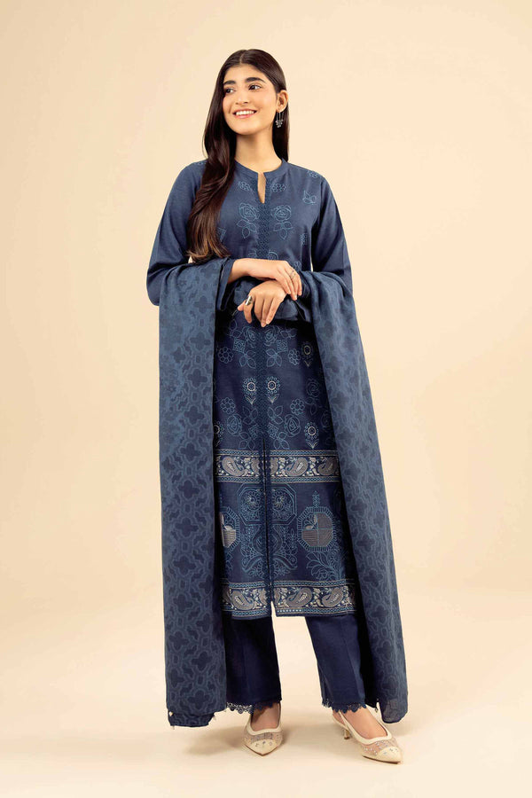 3 Piece - Embroidered Suit - PW25-452 for Women - Pret Collection | Nishat | Shop Online