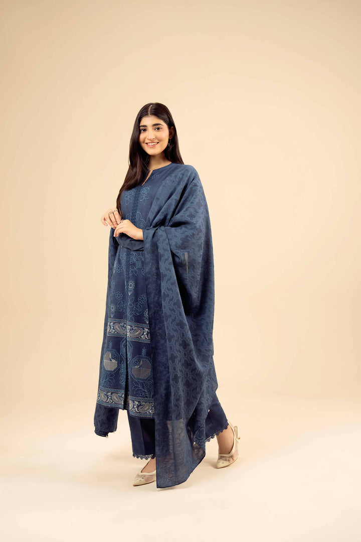 3 Piece - Embroidered Suit - PW25-452 for Women - Pret Collection | Nishat | Shop Online