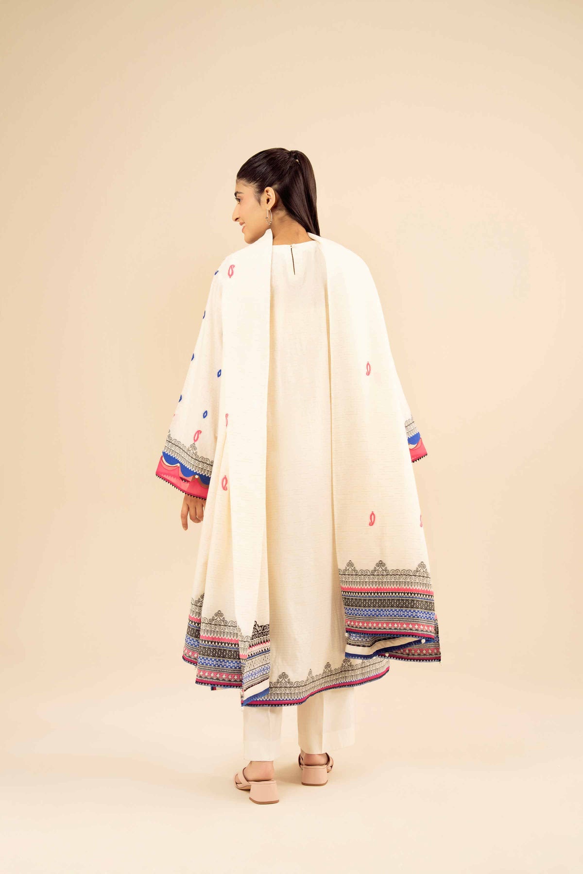 3 Piece - Printed Suit - PW25-453 for Women - Pret Collection | Nishat | Shop Online