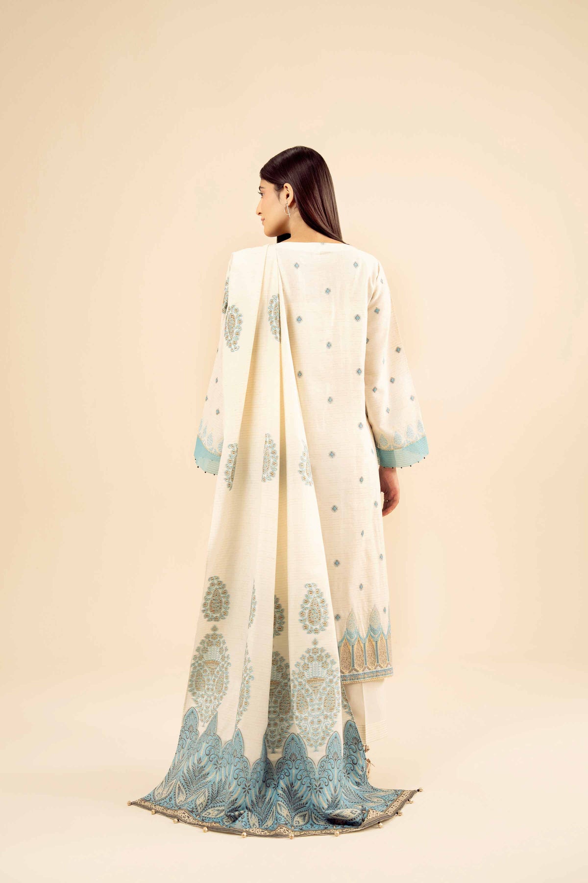 3 Piece - Printed Suit - PW25-456 for Women -  Pret Collection | Nishat | Shop Online