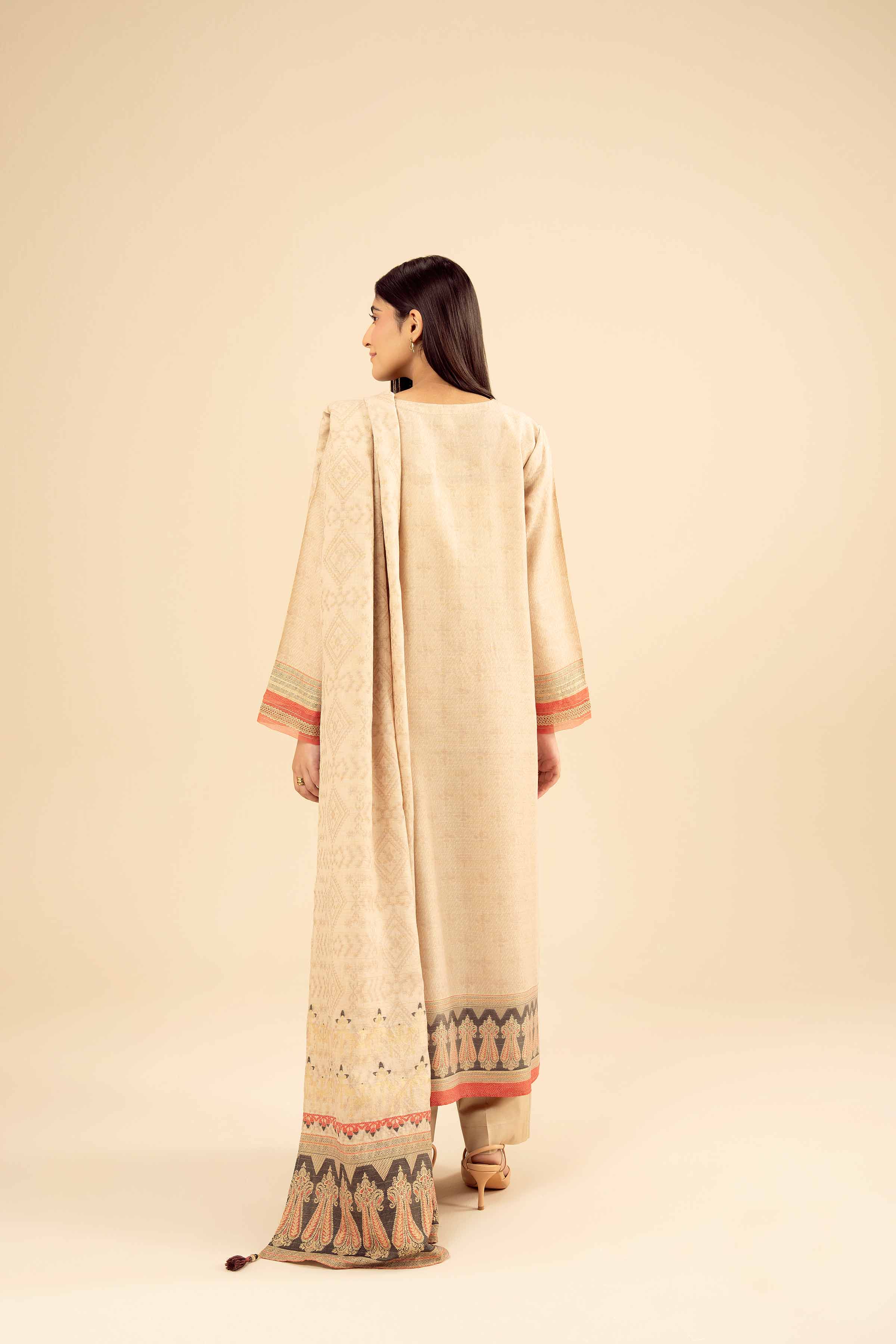 3 Piece - Printed Suit - PW25-457 for Women - Pret Collection | Nishat | Shop Online