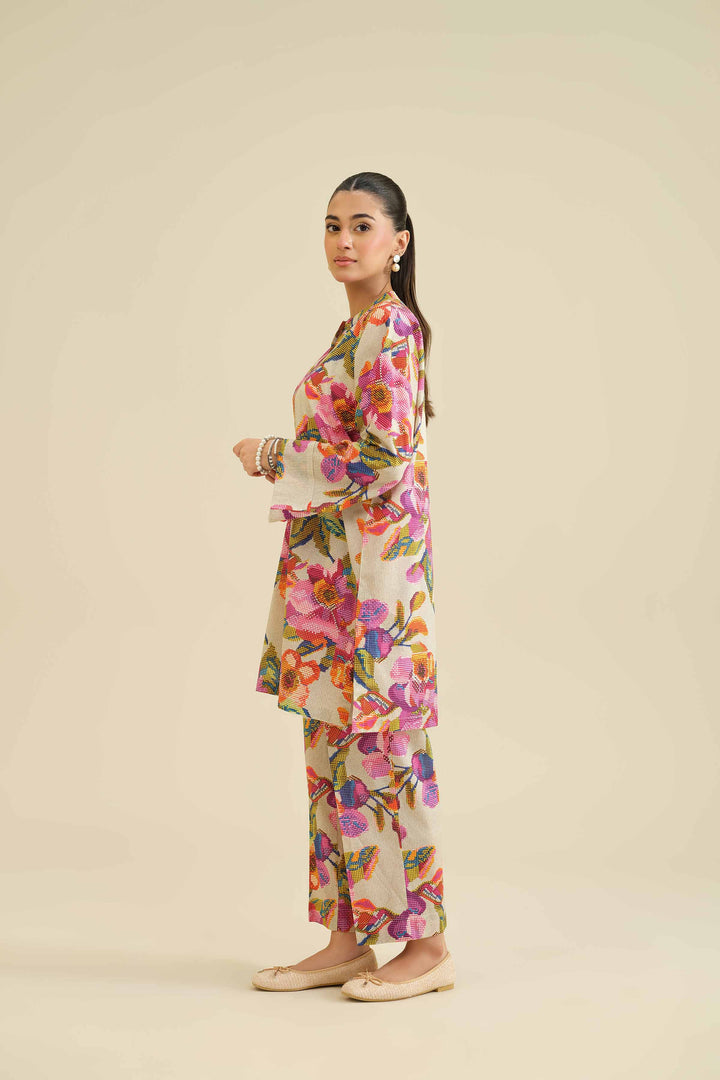 2 Piece - Printed Suit - PW25-46 for Women - Pret Collection | Nishat | Shop Online