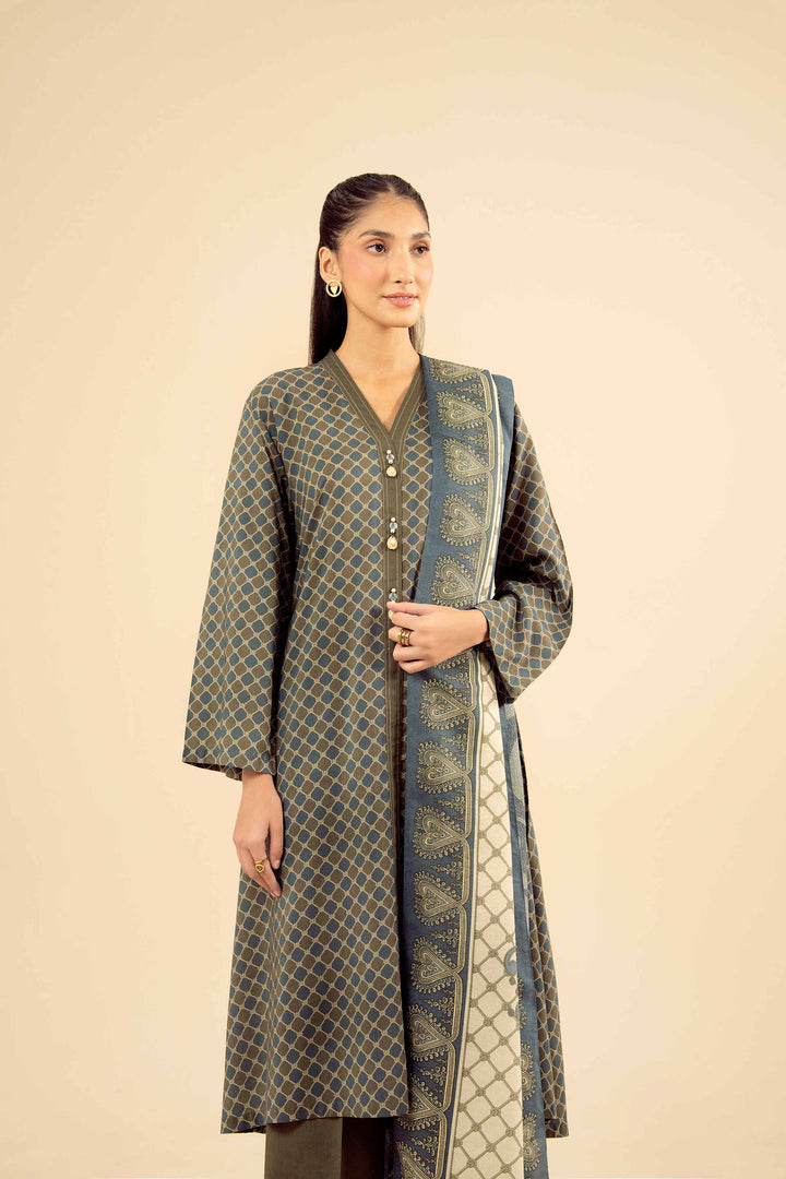 3 Piece - Basic Suit - PW25-465 for Women - Pret Collection | Nishat | Shop Online