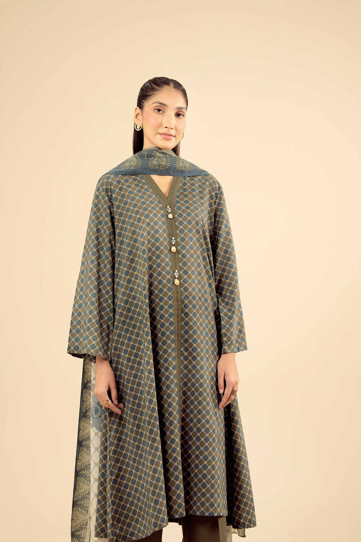 3 Piece - Basic Suit - PW25-465 for Women - Pret Collection | Nishat | Shop Online