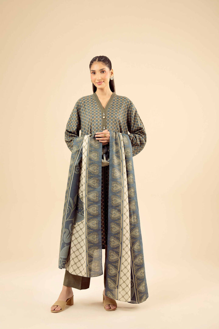 3 Piece - Basic Suit - PW25-465 for Women - Pret Collection | Nishat | Shop Online