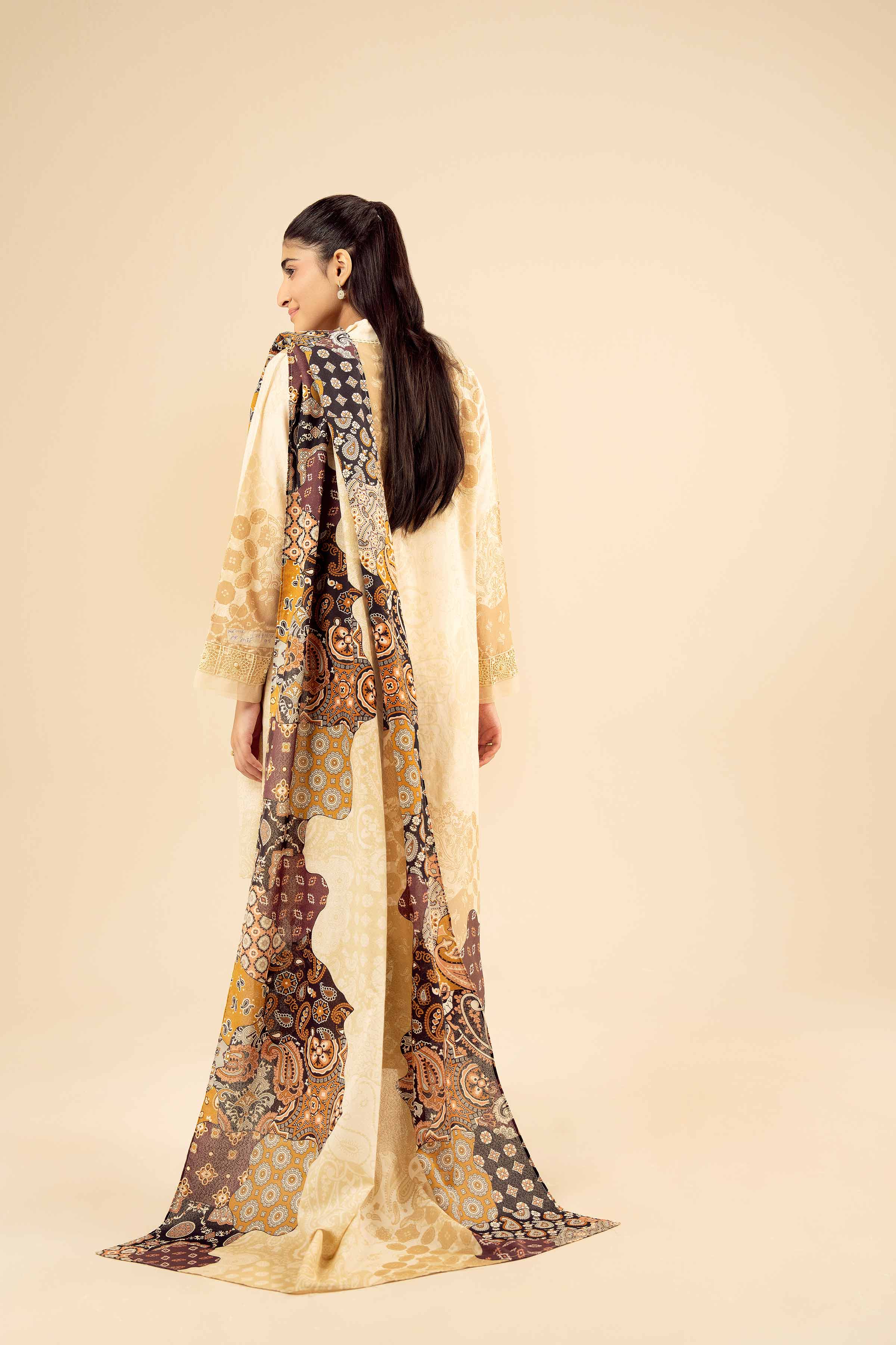 3 Piece - Printed Suit - PW25-466 for Women - Pret Collection | Nishat | Shop Online