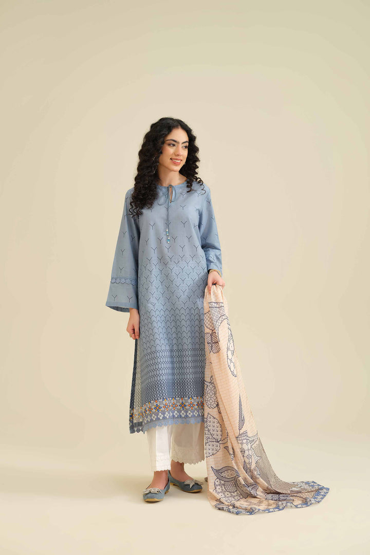 2 Piece - Printed Suit - PW25-48 for Women - Pret Collection | Nishat | Shop Online