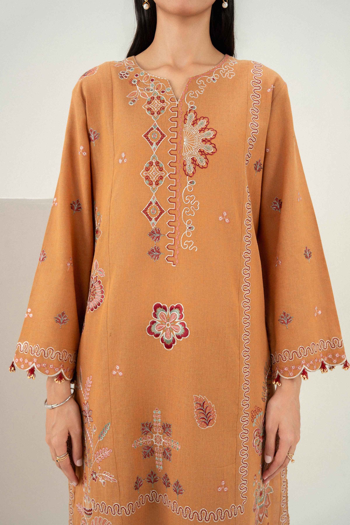 2 Piece - Embroidered Suit - PW25-481 for Women - Pret Collection | Nishat | Shop Online 