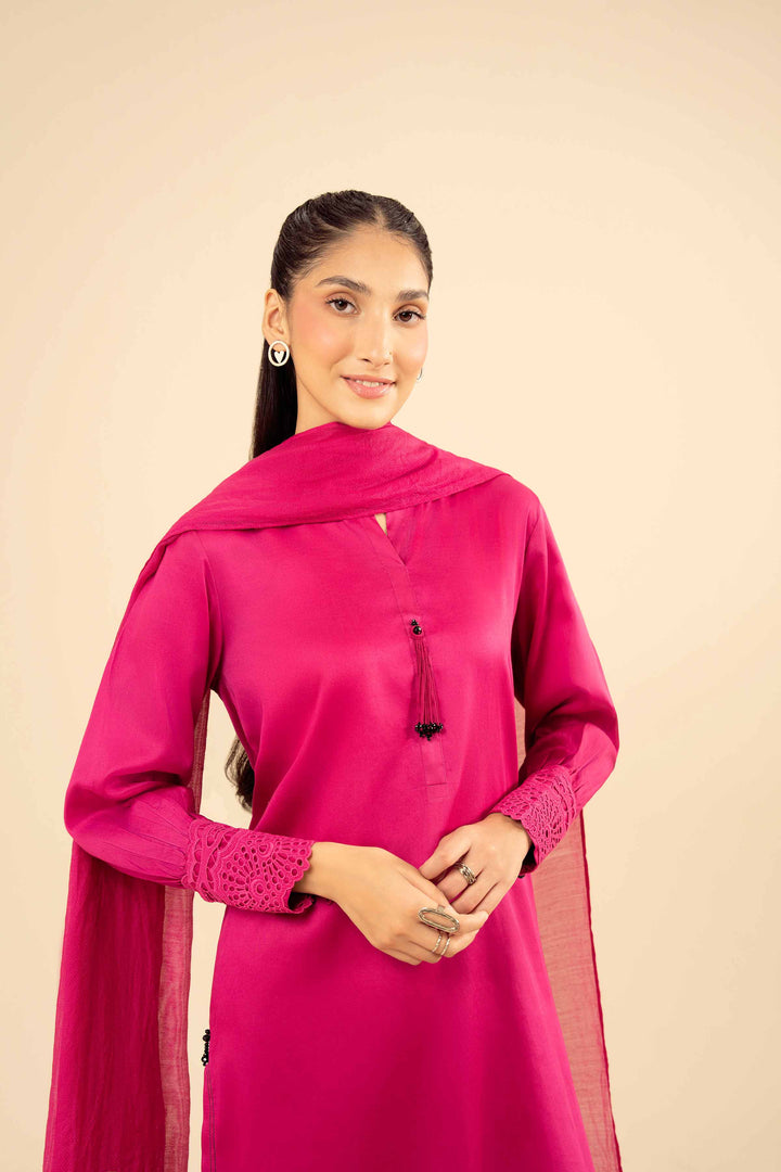 3 Piece - Embroidered Suit - PW25-49 for Women - Pret Collection | Nishat | Shop Online