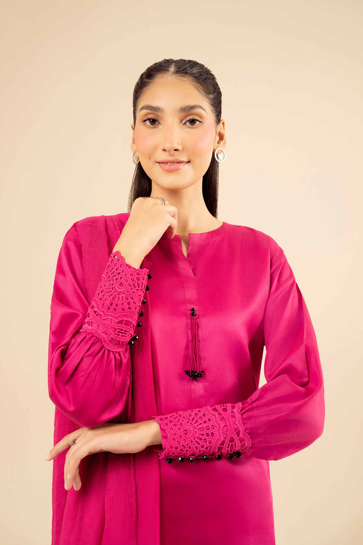 3 Piece - Embroidered Suit - PW25-49 for Women - Pret Collection | Nishat | Shop Online