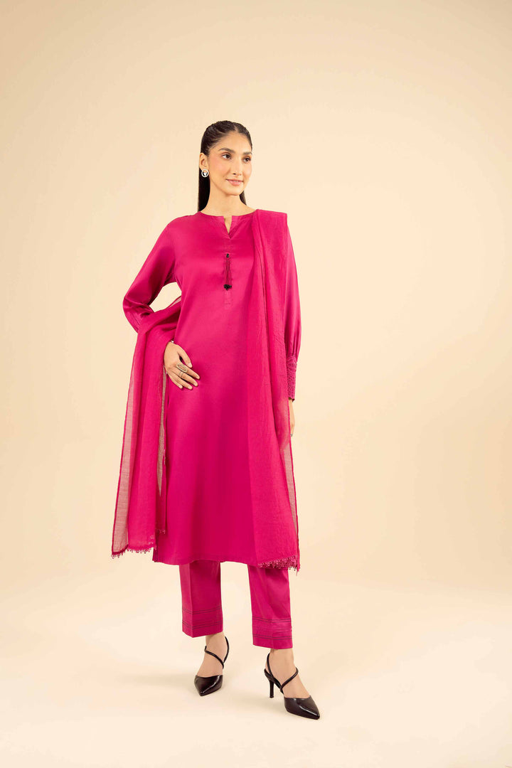 3 Piece - Embroidered Suit - PW25-49 for Women - Pret Collection | Nishat | Shop Online