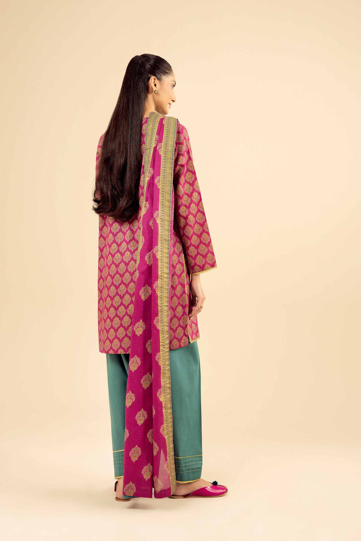 3 Piece - Printed Suit - PW25-495 for Women - Pret Collection | Nishat | Shop Online