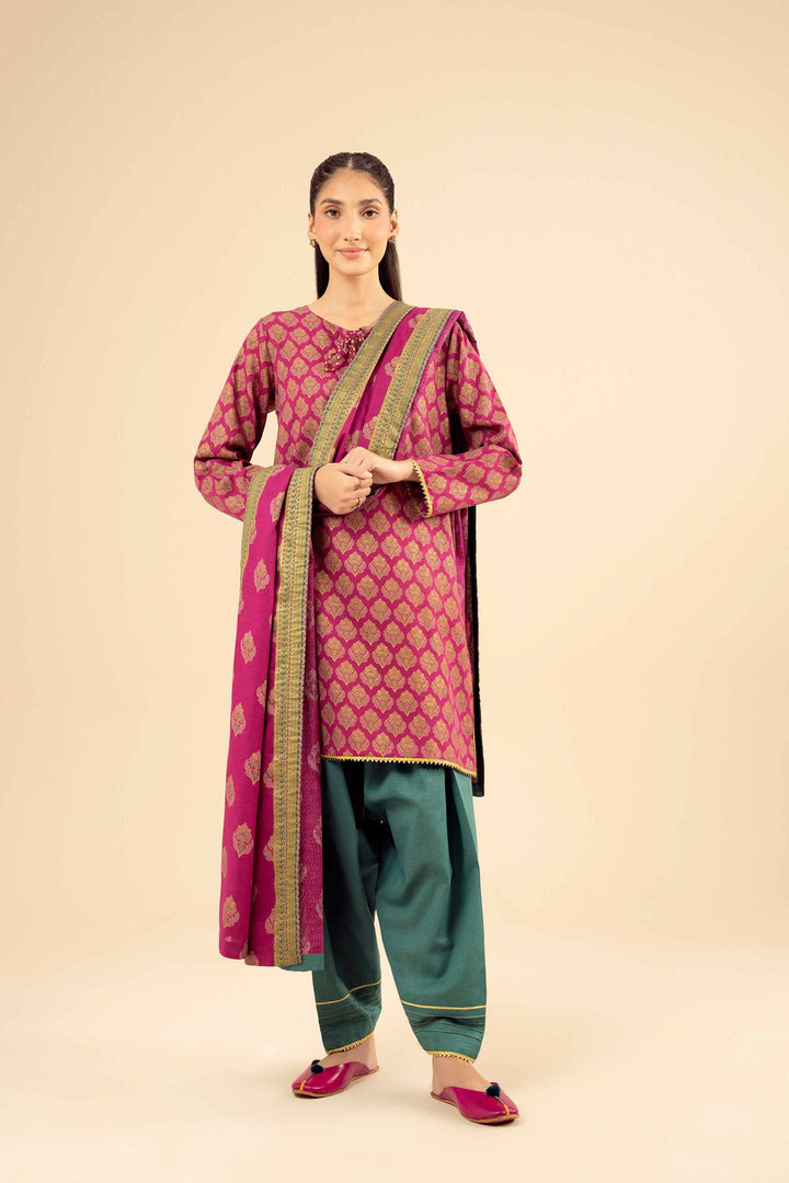 3 Piece - Printed Suit - PW25-495 for Women - Pret Collection | Nishat | Shop Online