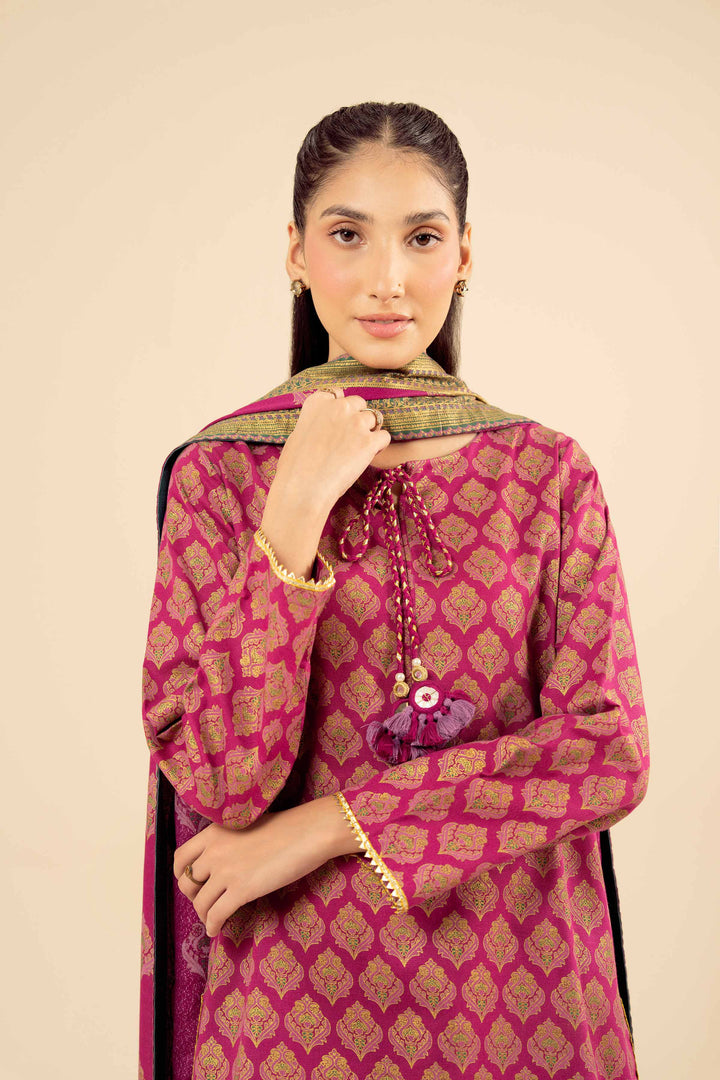 3 Piece - Printed Suit - PW25-495 for Women - Pret Collection | Nishat | Shop Online