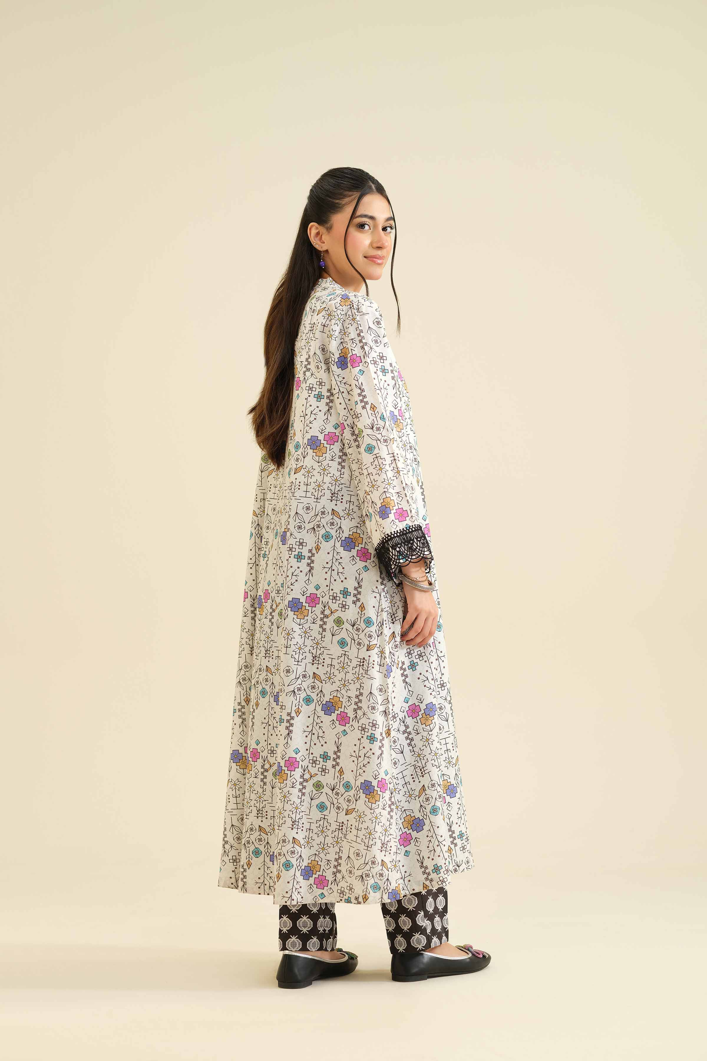 2 Piece - Printed Suit - PW25-51 for Women - Pret Collection | Nishat | Shop Online