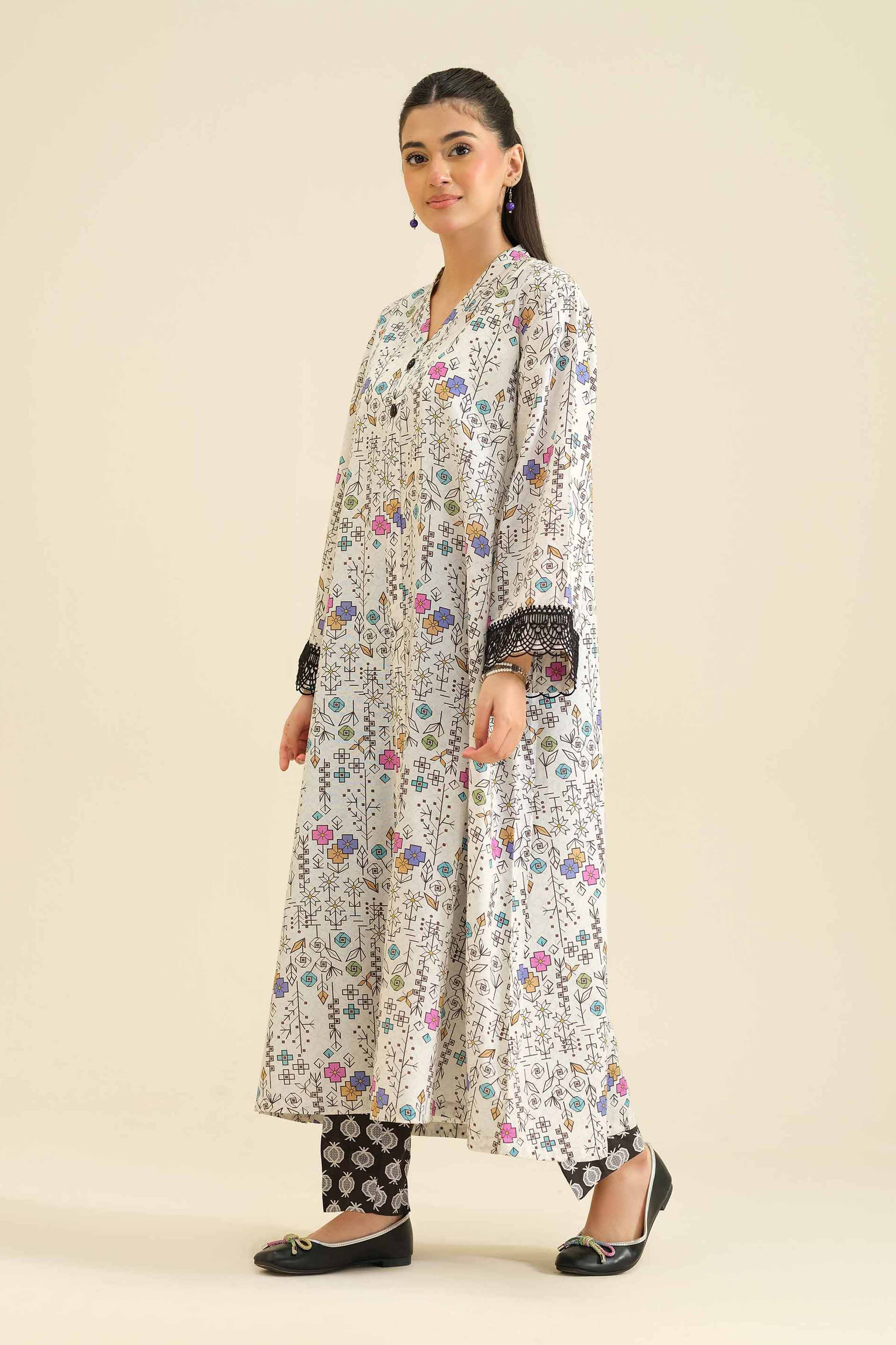 2 Piece - Printed Suit - PW25-51 for Women - Pret Collection | Nishat | Shop Online