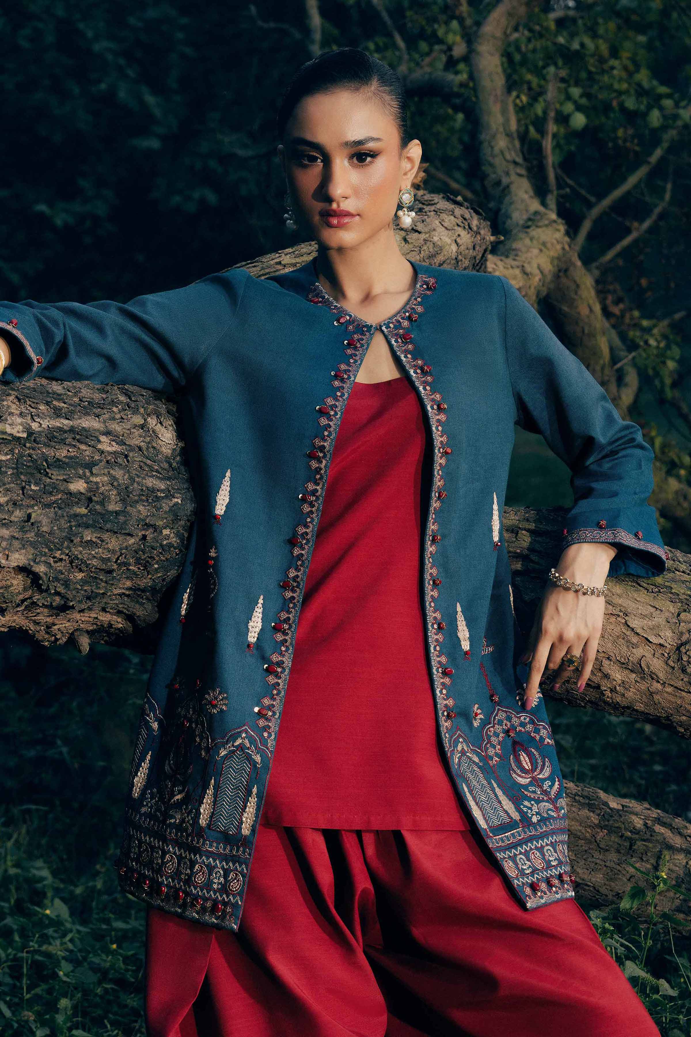 Embroidered Jacket - PW25-545