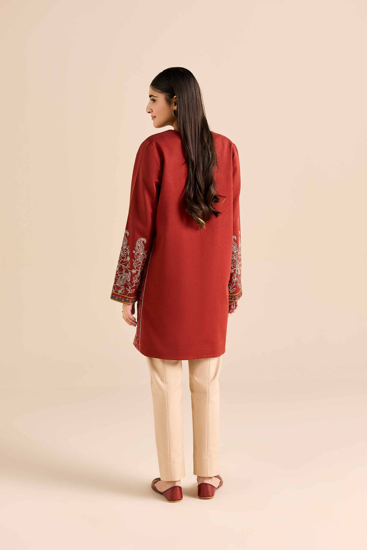 Embroidered Jacket - PW25-548 for Women - Pret Collection | Nishat | Shop Online
