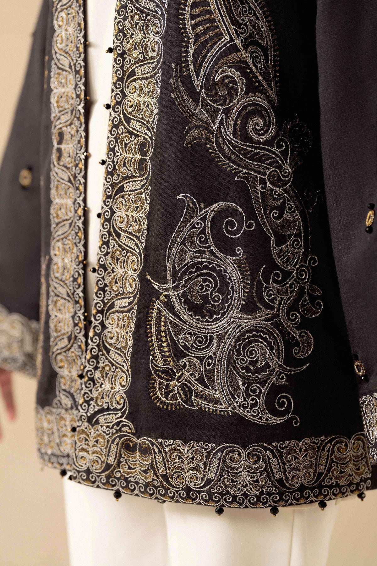 Embroidered Jacket - PW25-550 for Women - Pret Collection | Nishat | Shop Online 