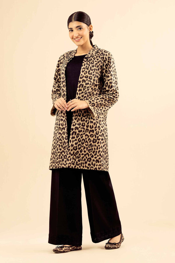 Printed Jacket - PW25-557 for Women - Pret Collection | Nishat | Shop Online