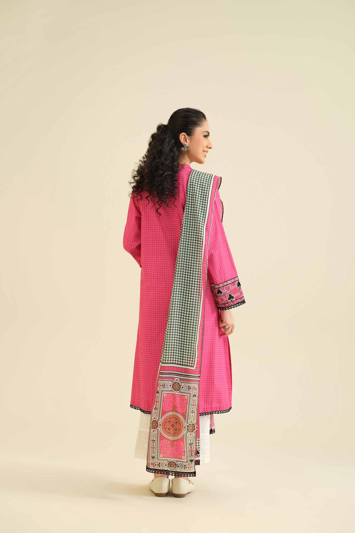 2 Piece - Printed Embroidered Suit - PW25-56 for Women - Pret Collection | Nishat | Shop Online