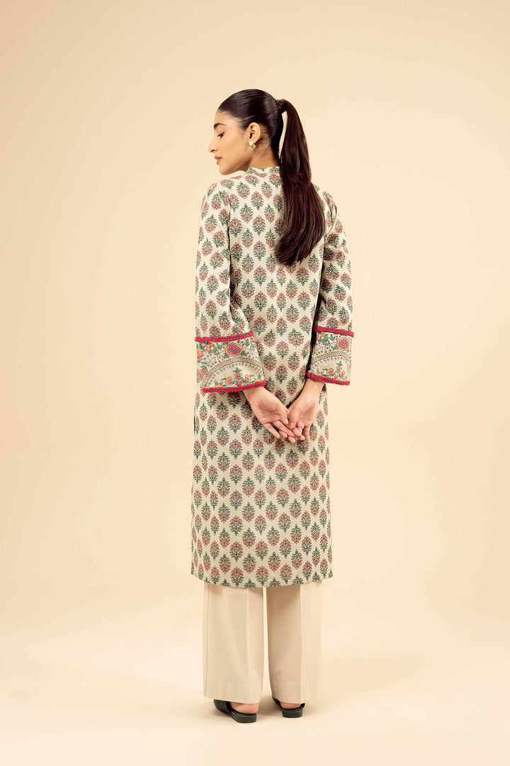 Printed Shirt - PW25-573 for Women - Pret Collection | Nishat | Shop Online
