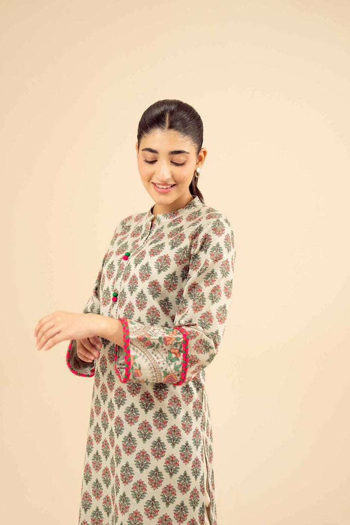 Printed Shirt - PW25-573 for Women - Pret Collection | Nishat | Shop Online