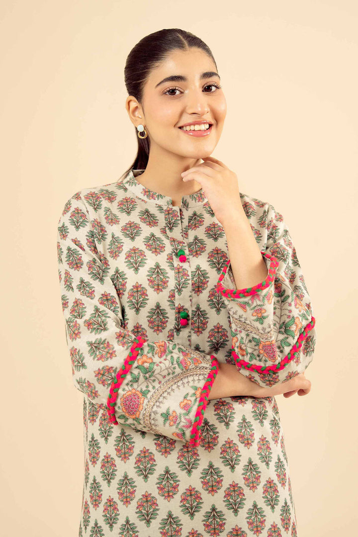 Printed Shirt - PW25-573 for Women - Pret Collection | Nishat | Shop Online
