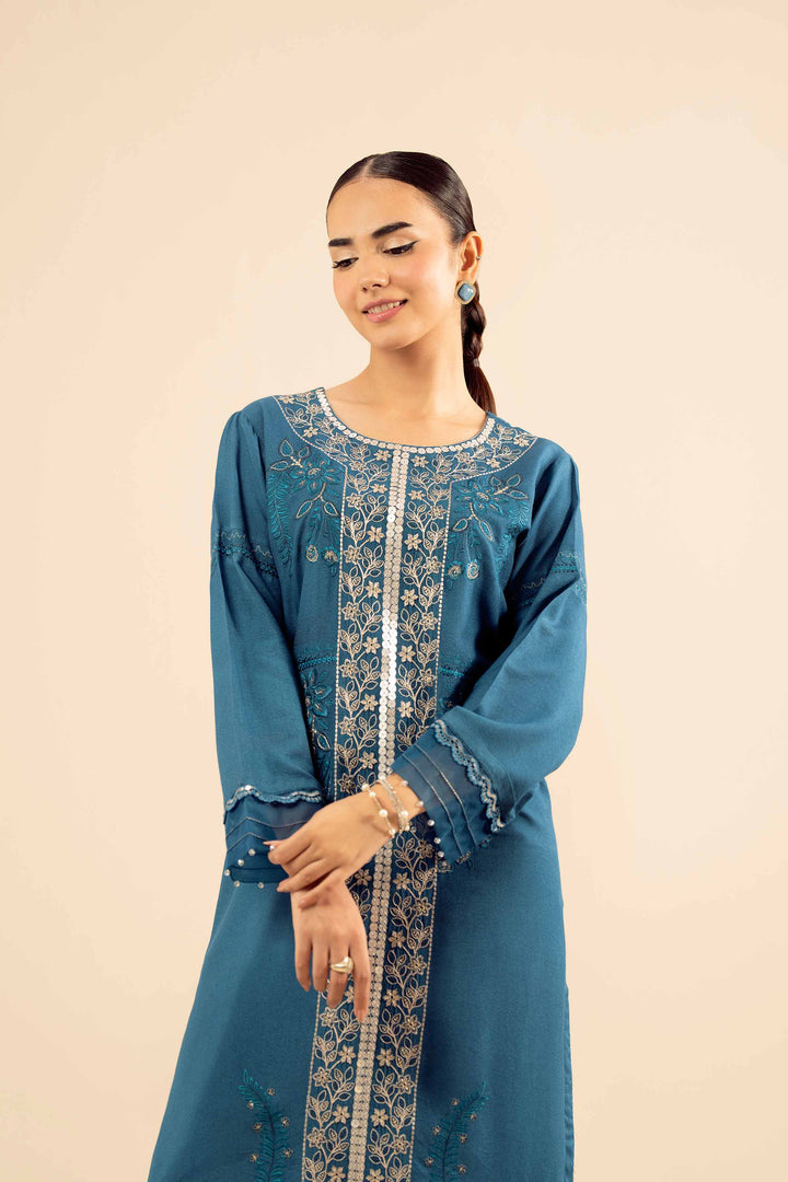 2 Piece - Embroidered Suit - PW25-575 for Women - Pret Collection | Nishat | Shop Online