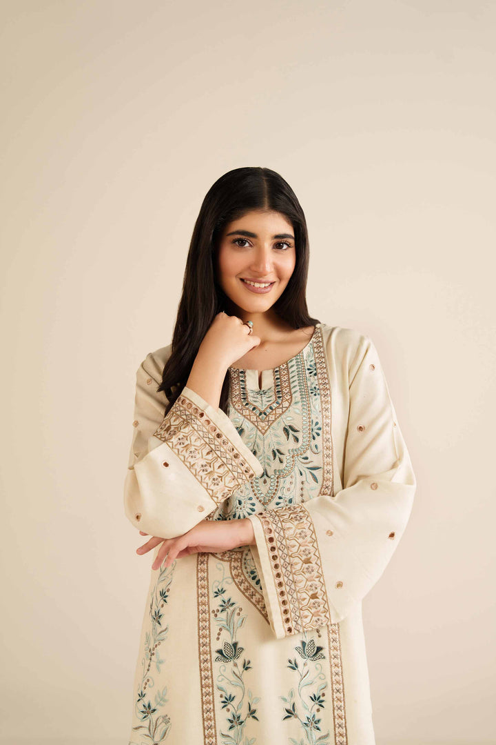 2 Piece - Embroidered Suit - PW25-576 for Women - Pret Collection | Nishat | Shop Online