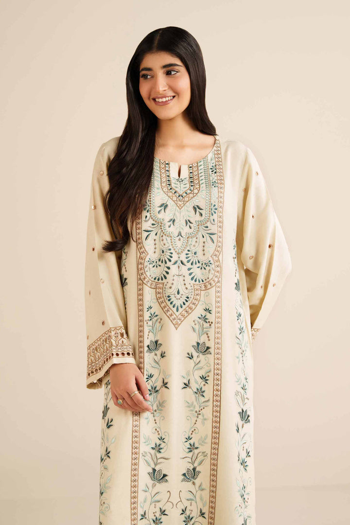 2 Piece - Embroidered Suit - PW25-576 for Women - Pret Collection | Nishat | Shop Online