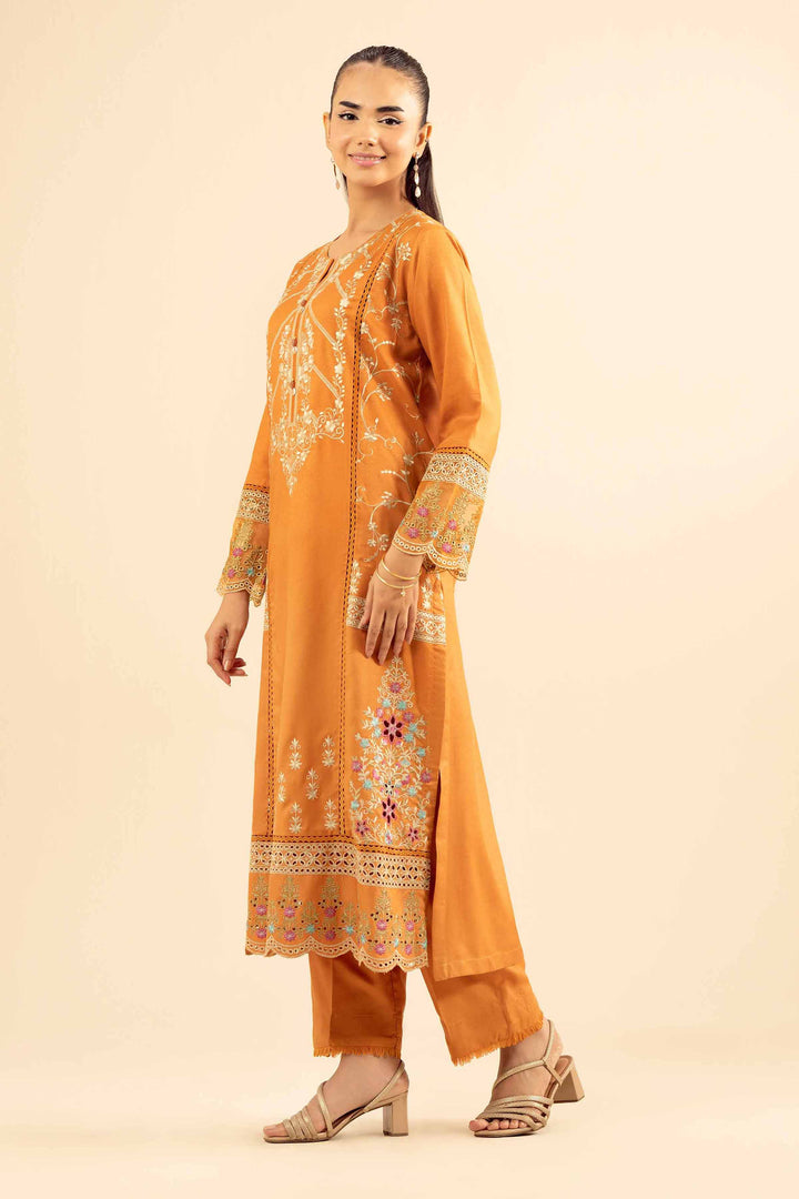 2 Piece - Embroidered Suit - PW25-577 for Women - Pret Collection | Nishat | Shop Online