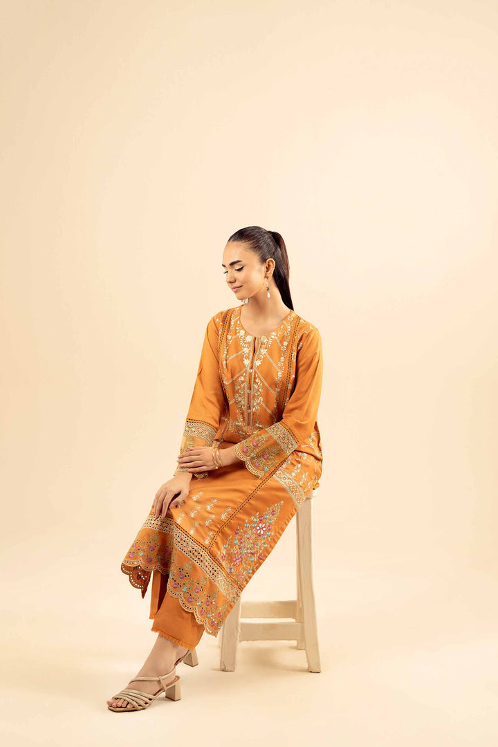 2 Piece - Embroidered Suit - PW25-577 for Women - Pret Collection | Nishat | Shop Online
