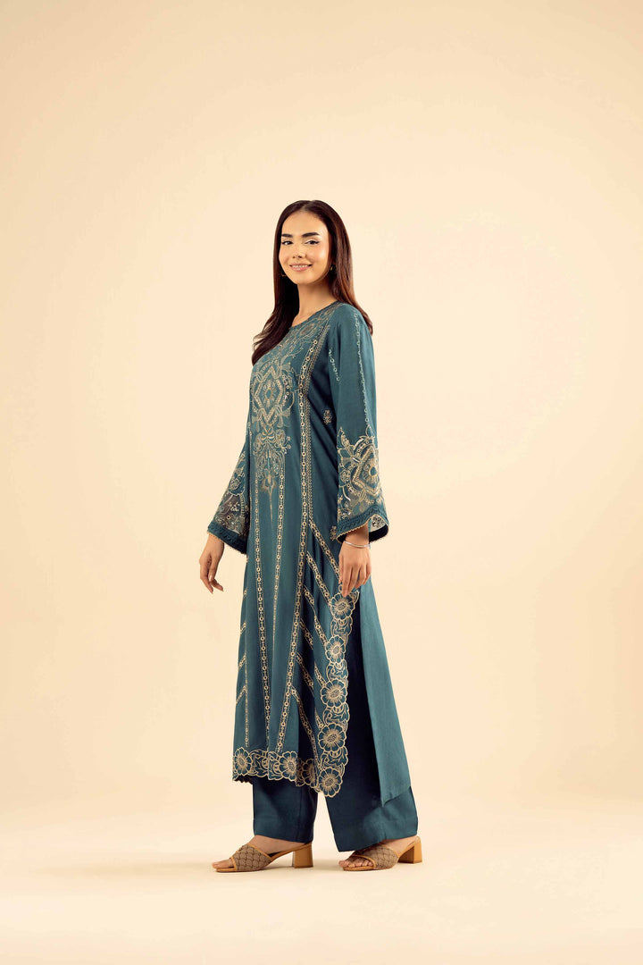 2 Piece - Embroidered Suit - PW25-578 for Women - Pret Collection | Nishat | Shop Online