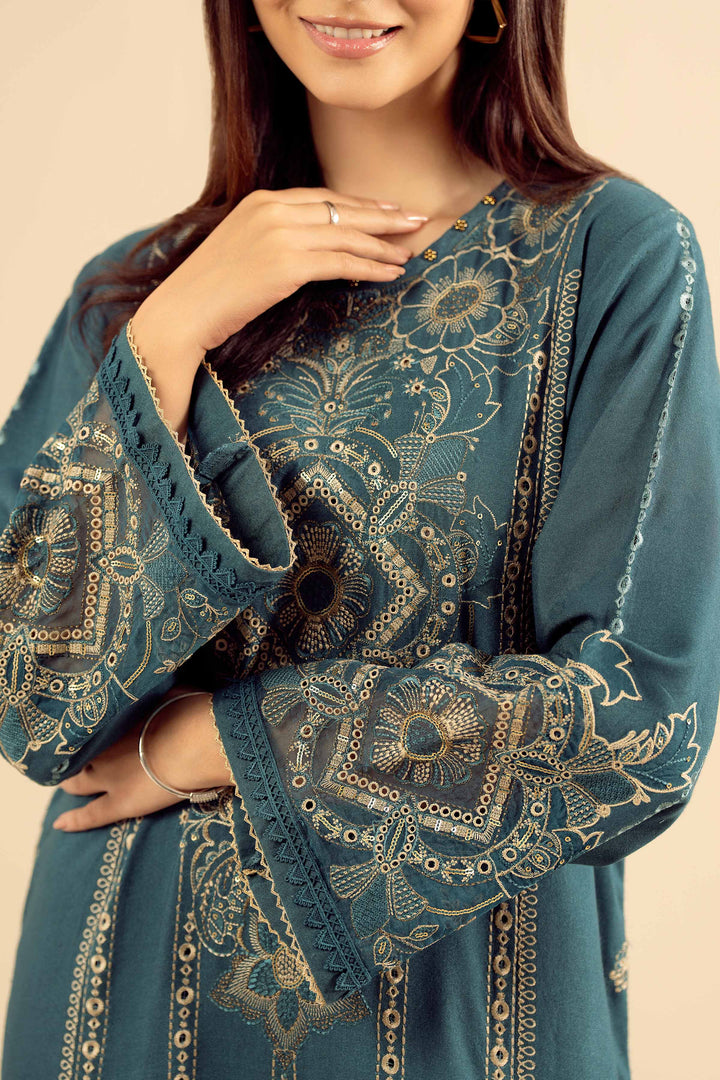 2 Piece - Embroidered Suit - PW25-578 for Women - Pret Collection | Nishat | Shop Online