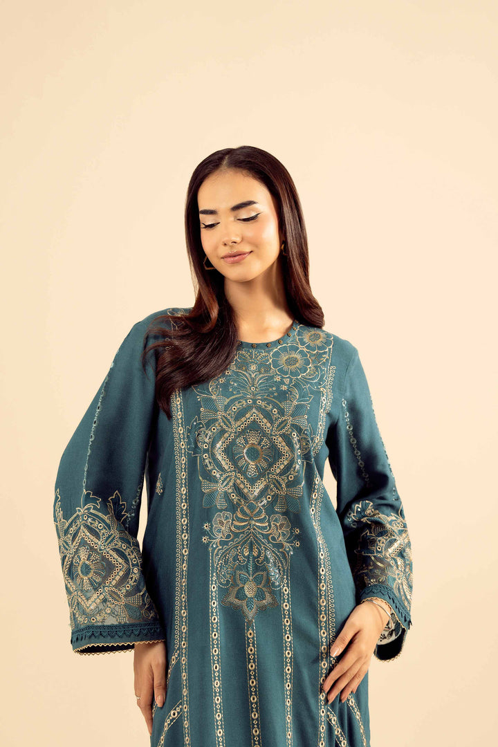 2 Piece - Embroidered Suit - PW25-578 for Women - Pret Collection | Nishat | Shop Online