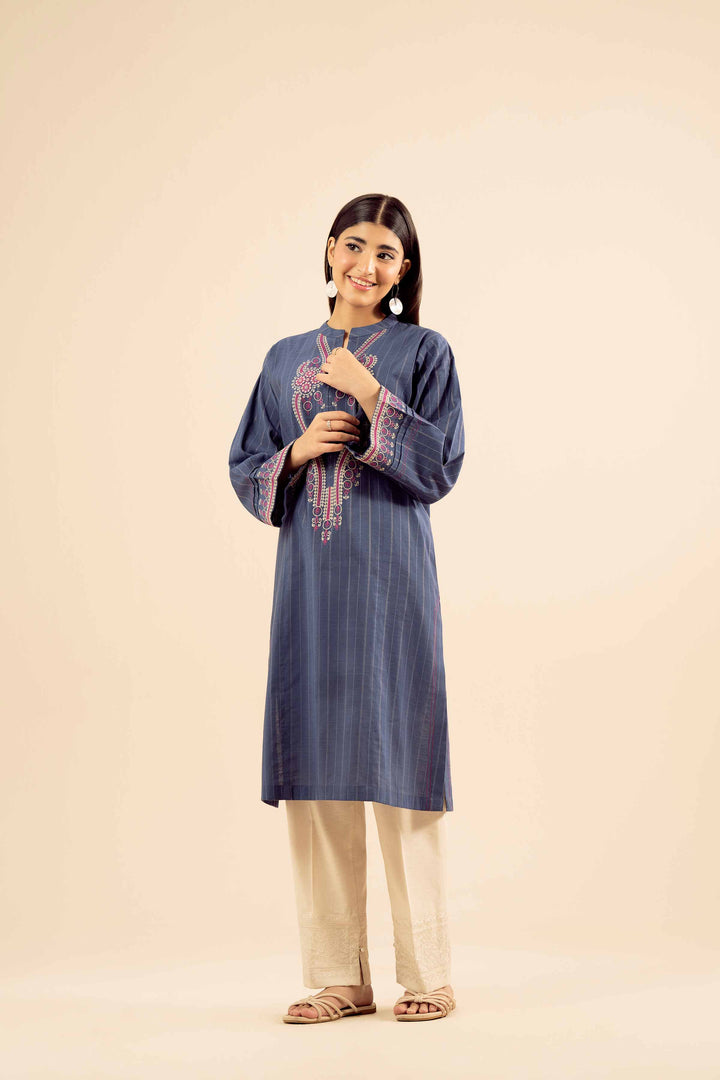 Embroidered Shirt - PW25-582 for Women - Pret Collection | Nishat | Shop Online