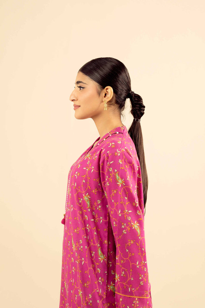 Printed Kurta - PW25-583 for Women - Pret Collection | Nishat | Shop Online