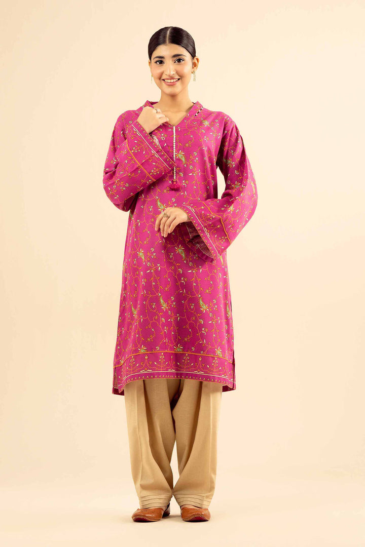 Printed Kurta - PW25-583 for Women - Pret Collection | Nishat | Shop Online
