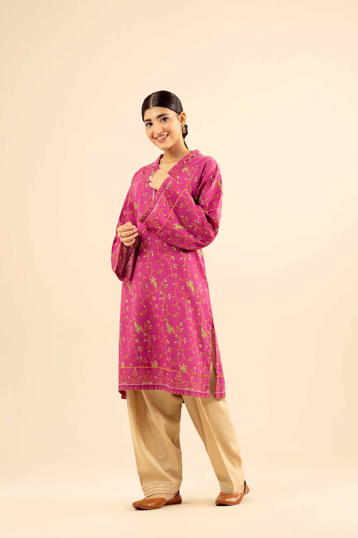 Printed Kurta - PW25-583 for Women - Pret Collection | Nishat | Shop Online