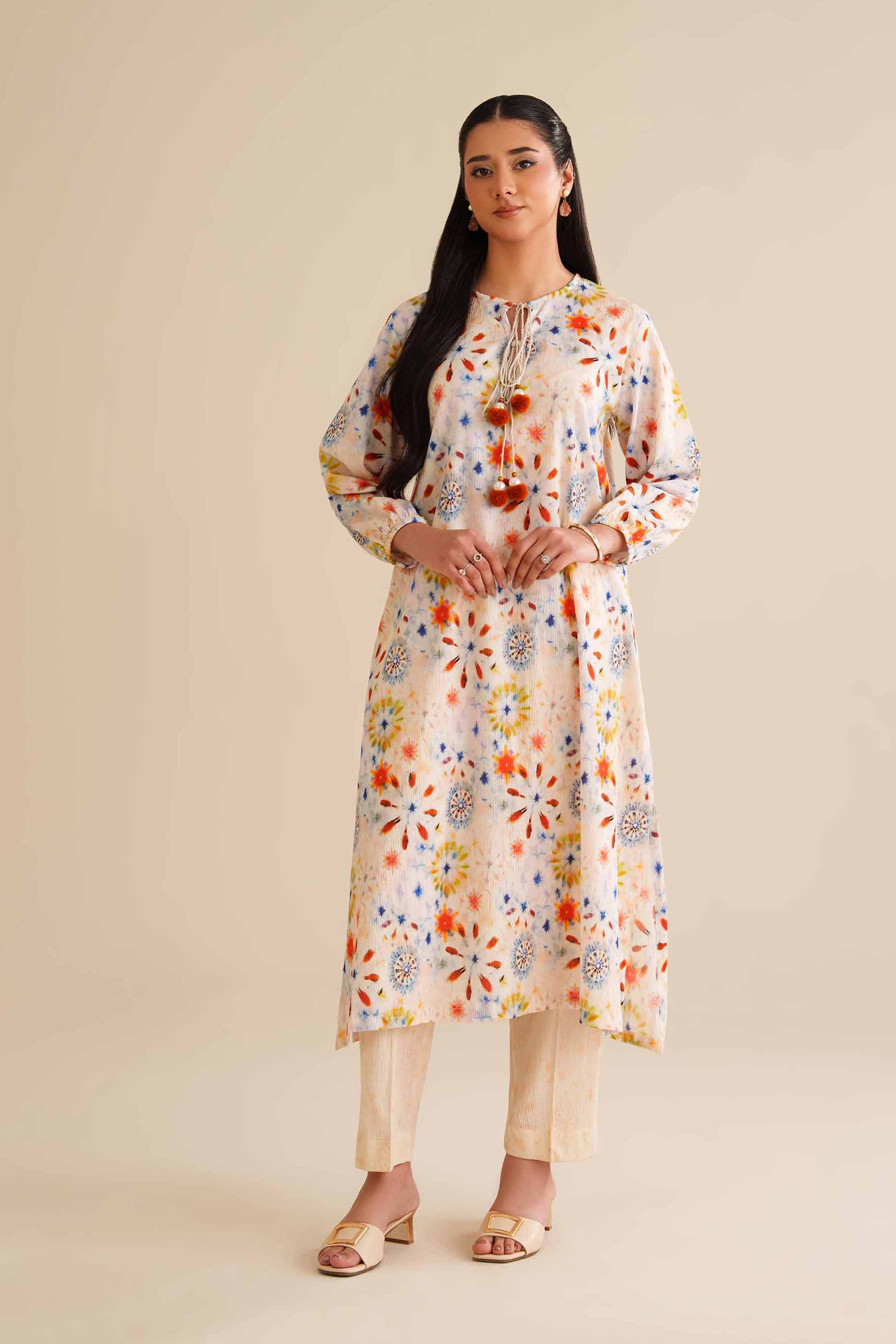 2 Piece - Printed Suit - PW25-59 for Women - Pret Collection | Nishat | Shop Online